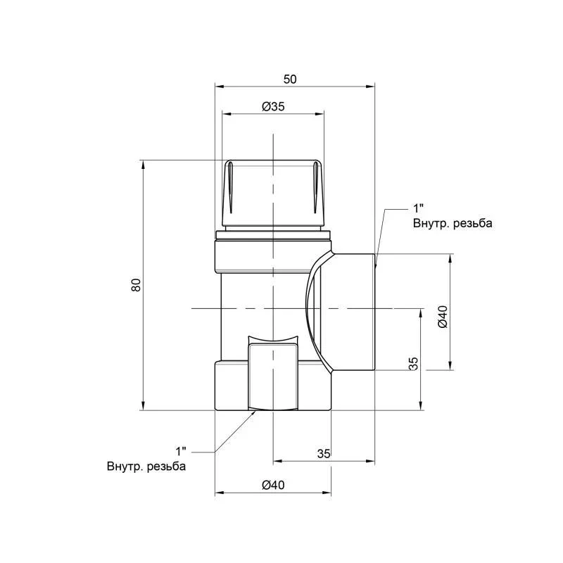 Предохранительный клапан Icma  1
