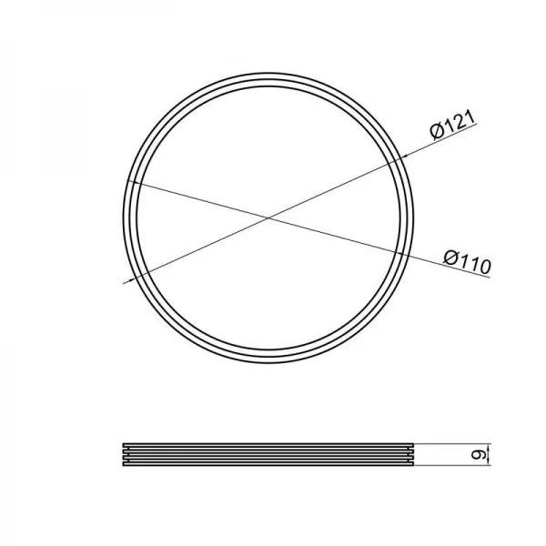 Резинка уплотнительная TA Sewage 110
