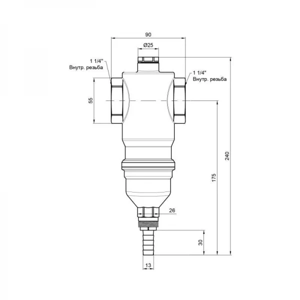 Самопромывной фильтр Icma 1
