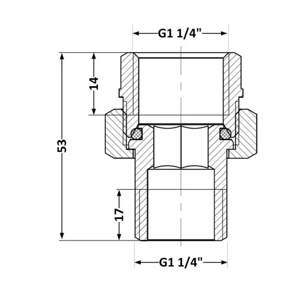 Сгон-американка Thermo Alliance Base 1 1/4