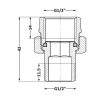 Сгон-американка Thermo Alliance Base 1/2