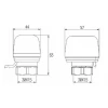 Сервопривод Icma 220V тип відкритий №983 (NA)