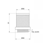 Сетка обратного клапана SD Plus 1