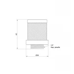 Сетка обратного клапана SD Plus 1/2