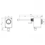 Термостат Icma погружной регулируемый №611