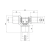 Тройник пресс Icma 20х20х16 №406