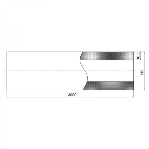 Труба PPR Blue Ocean 110х18,3