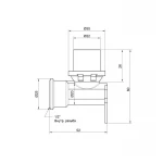 Уголок пресс Icma 16х1/2