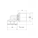 Уголок пресс Icma 26х1
