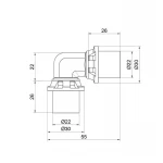 Уголок пресс Icma 20 №403