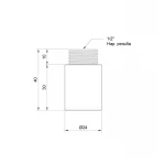 Удлинитель SD Plus 30х1/2