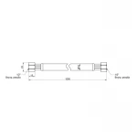 Шланг для газа Thermo Alliance Standart белый 1/2