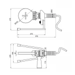 Паяльник Blue Ocean 75-110 с верхним дисплеем