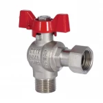 Кран шаровой с накидной гайкой SD Forte 1/2