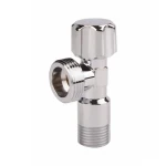 Кран угловой Thermo Alliance Standart (ручка шестигранник) с вент.буксой 1/2