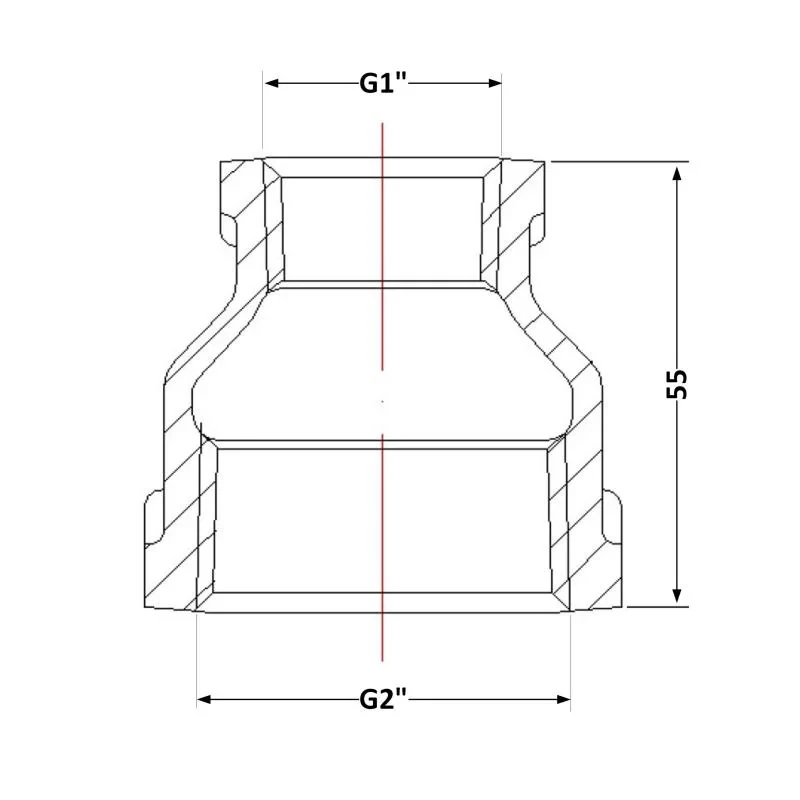 Муфта чавунна 2