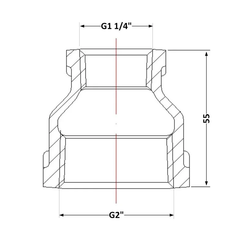 Муфта чавунна 2