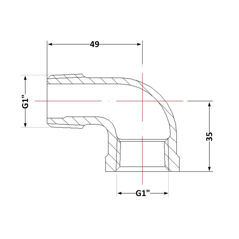 Кут чавунний 1