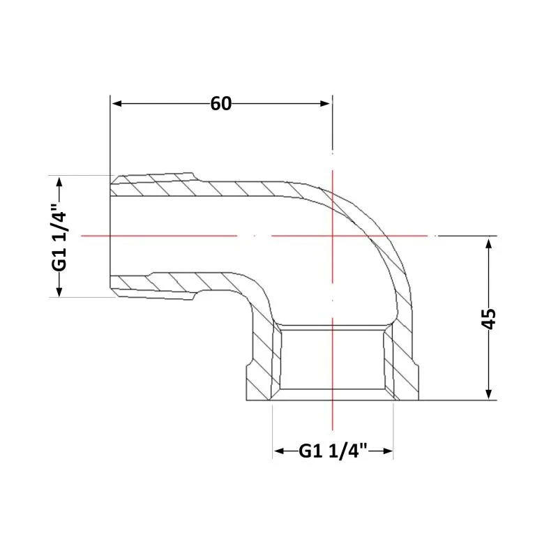 Кут чавунний 1