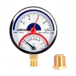 Термоманометр SD Plus 80 мм 1/2