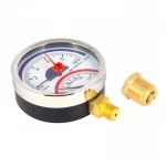 Термоманометр SD Plus 80 мм 1/2