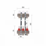 Коллектор с расходомерами Thermo Alliance Standart 1
