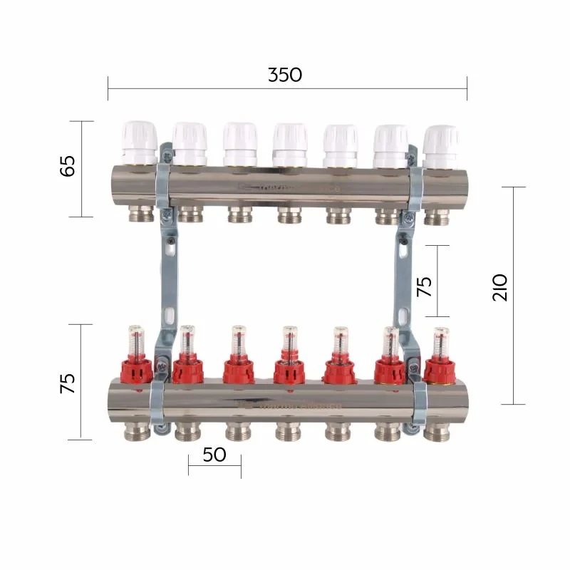 Коллектор с расходомерами Thermo Alliance Standart 1