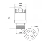 Сервопривод SD Plus M30x1,5 SD347