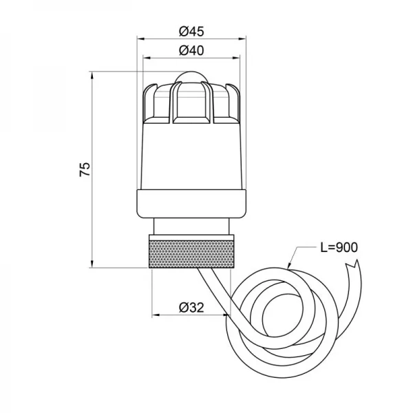 Сервопривод SD Plus M30x1,5 SD347
