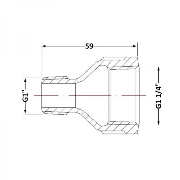 Переход чугунный 1