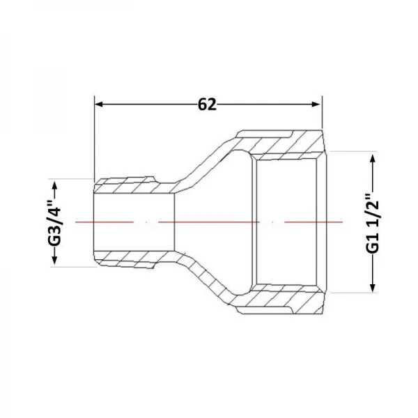 Переход чугунный 1