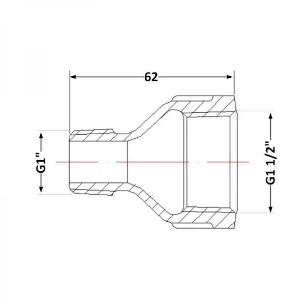 Переход чугунный 1