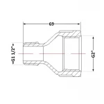 Переход чугунный 2