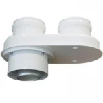 Переходник коаксиальный с 60х100 на 80х80