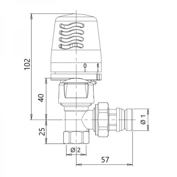 Термокомплект Icma 3/4
