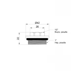 Футорка для коллектора SD Plus 1