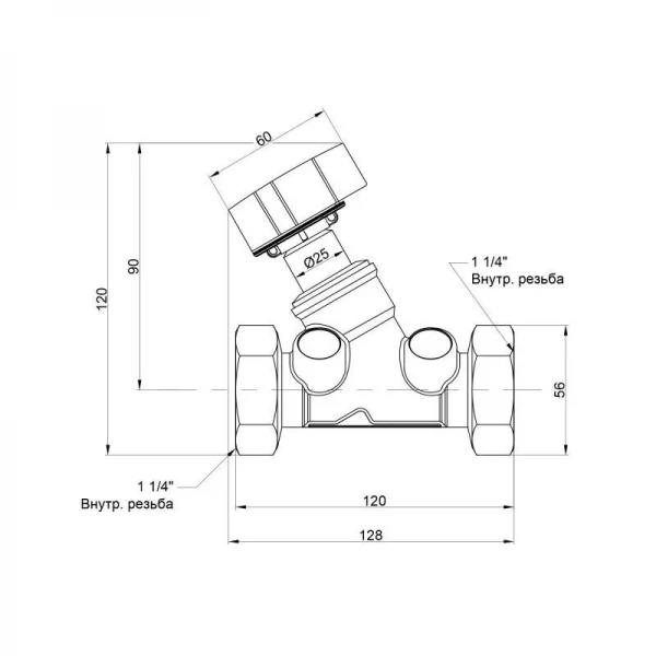 Балансировочный вентиль Icma 1