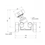 Балансировочный вентиль Icma 1