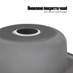 Кухонна мийка Lidz 490-A 0,6 мм Satin (LIDZ490A06SAT160)