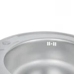 Кухонна мийка Lidz 490-A 0,6 мм Satin (LIDZ490A06SAT160)