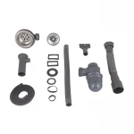 Кухонна мийка Lidz 490-A 0,6 мм Satin (LIDZ490A06SAT160)