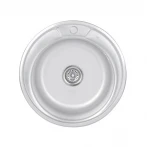 Кухонная мойка Lidz 510-D 0,8 мм Satin (LIDZ510DSAT)