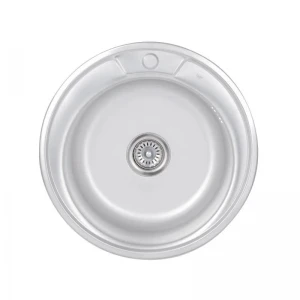 Кухонная мойка Lidz 510-D 0,8 мм Satin (LIDZ510DSAT)