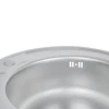 Кухонная мойка Lidz 510-D 0,8 мм Satin (LIDZ510DSAT)