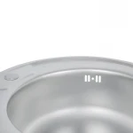 Кухонна мийка Lidz 510-D 0,8 мм Satin (LIDZ510DSAT)