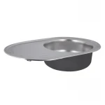 Кухонна мийка Lidz 7750 0,6 мм Satin (LIDZ775006SAT)