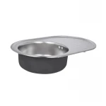 Кухонна мийка Lidz 7750 0,8 мм Satin (LIDZ7750SAT)