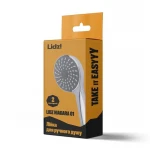 Лейка для ручного душа Lidz Niagara 01 98 мм округлая LDNIA01CRM22034 Chrome