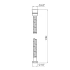 Шланг Lidz Niagara 01 1,75 м LDNIA01CRM22148 Chrome