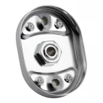 Полка универсальная Lidz Oreo 0902 стеклянная (52*16 см) LDORE0902CRM22179 Chrome